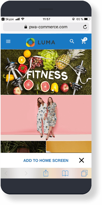 Progressive Web App for Magento