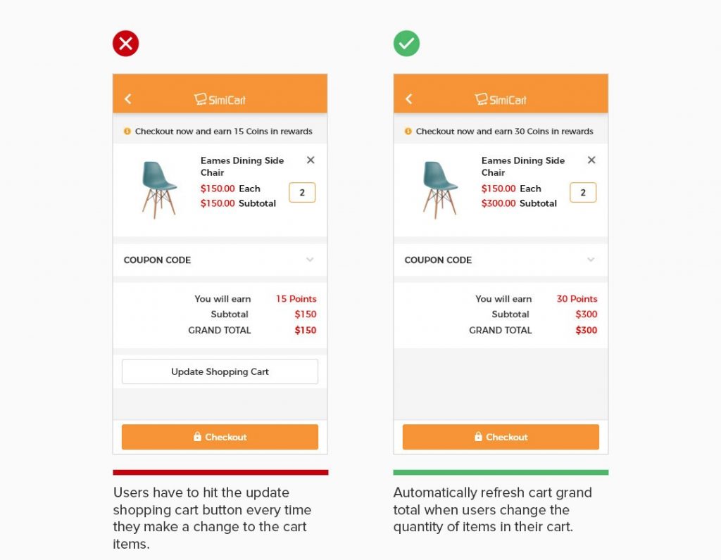 Enable cart auto-update