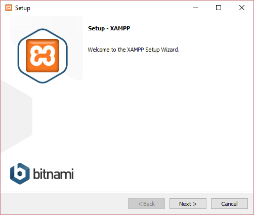 xampp setup step 1