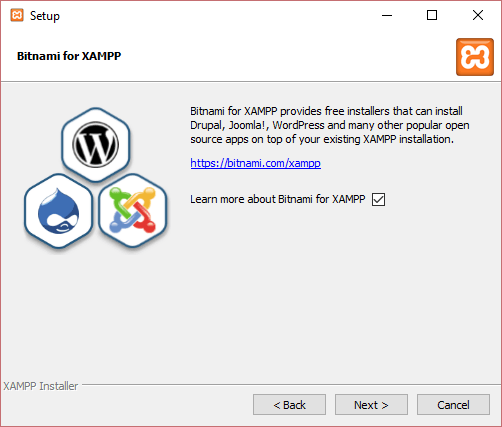 xampp setup step 4