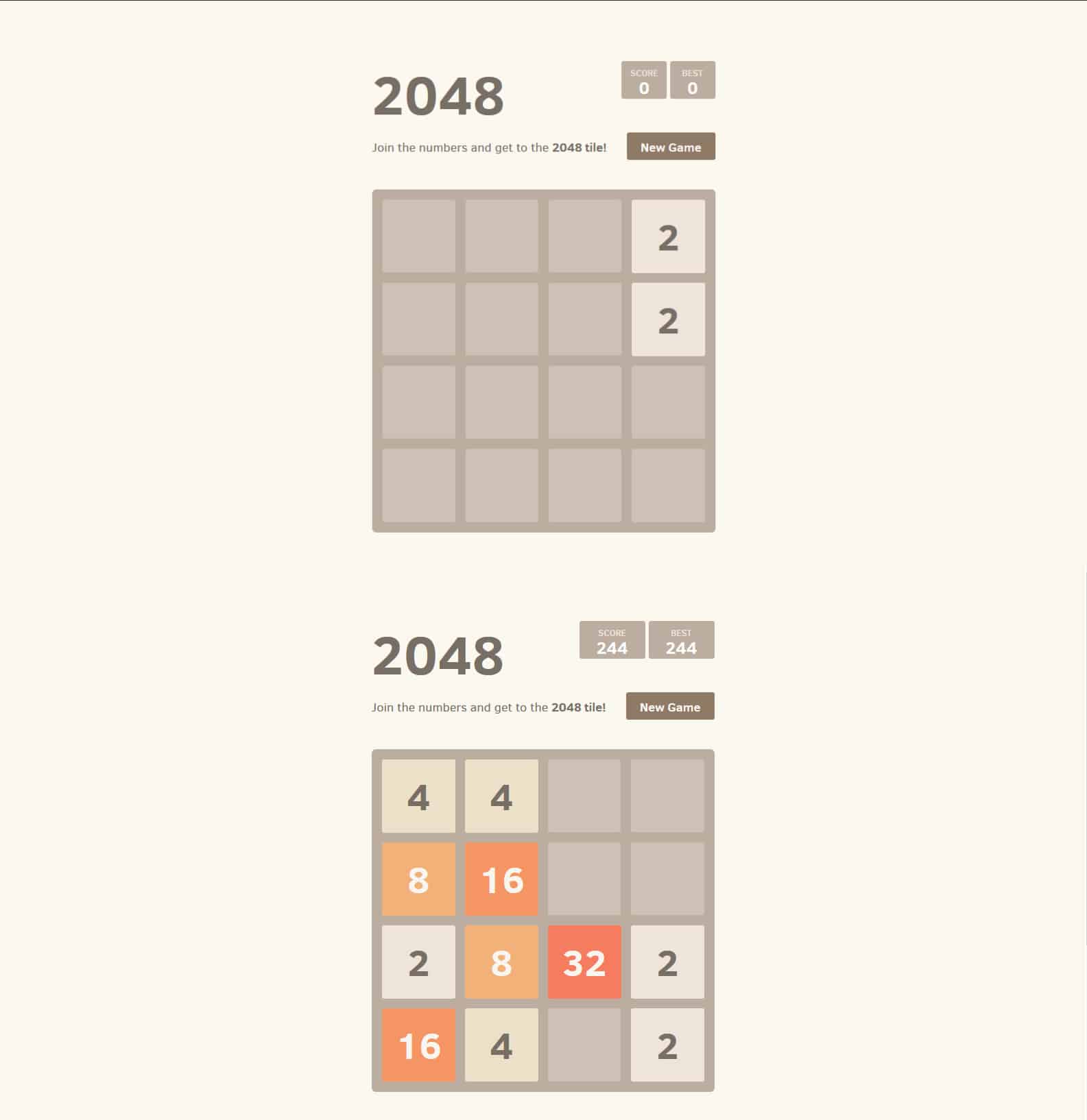 2048 Cupcakes Offline Gamein Chrome with by