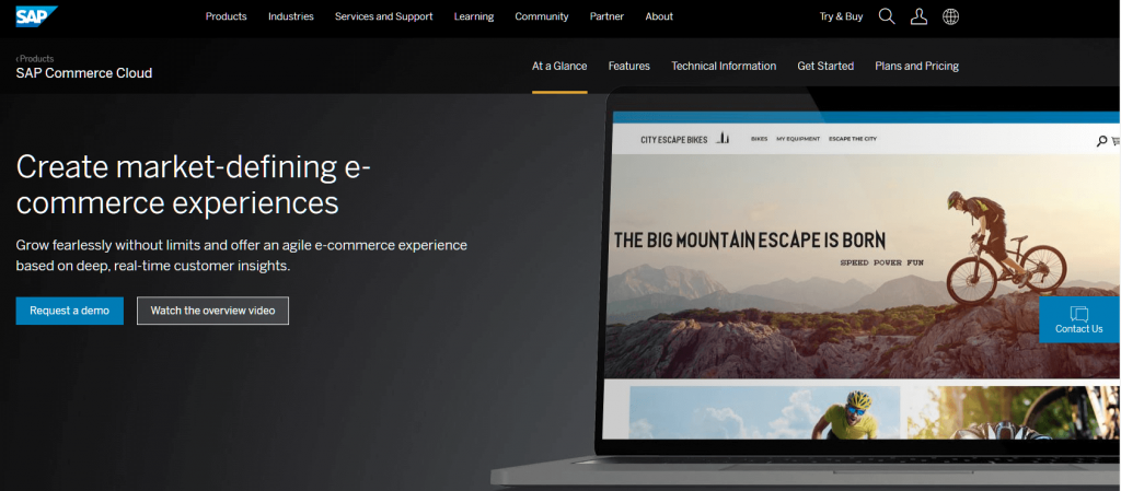 SAP commerce cloud