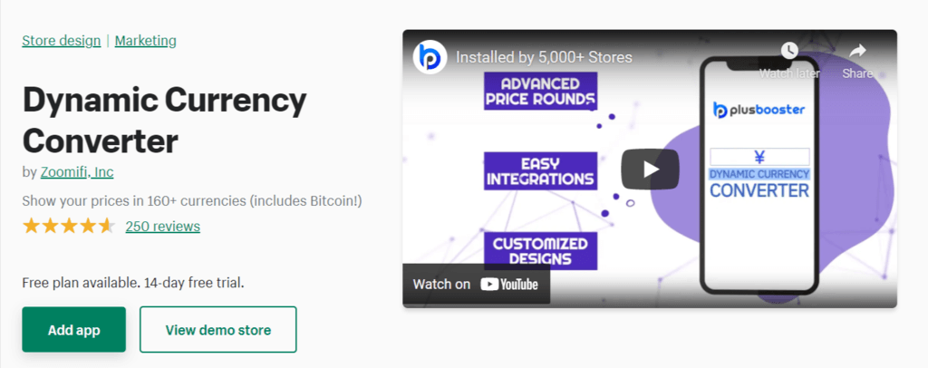 Dynamic Currency Converter