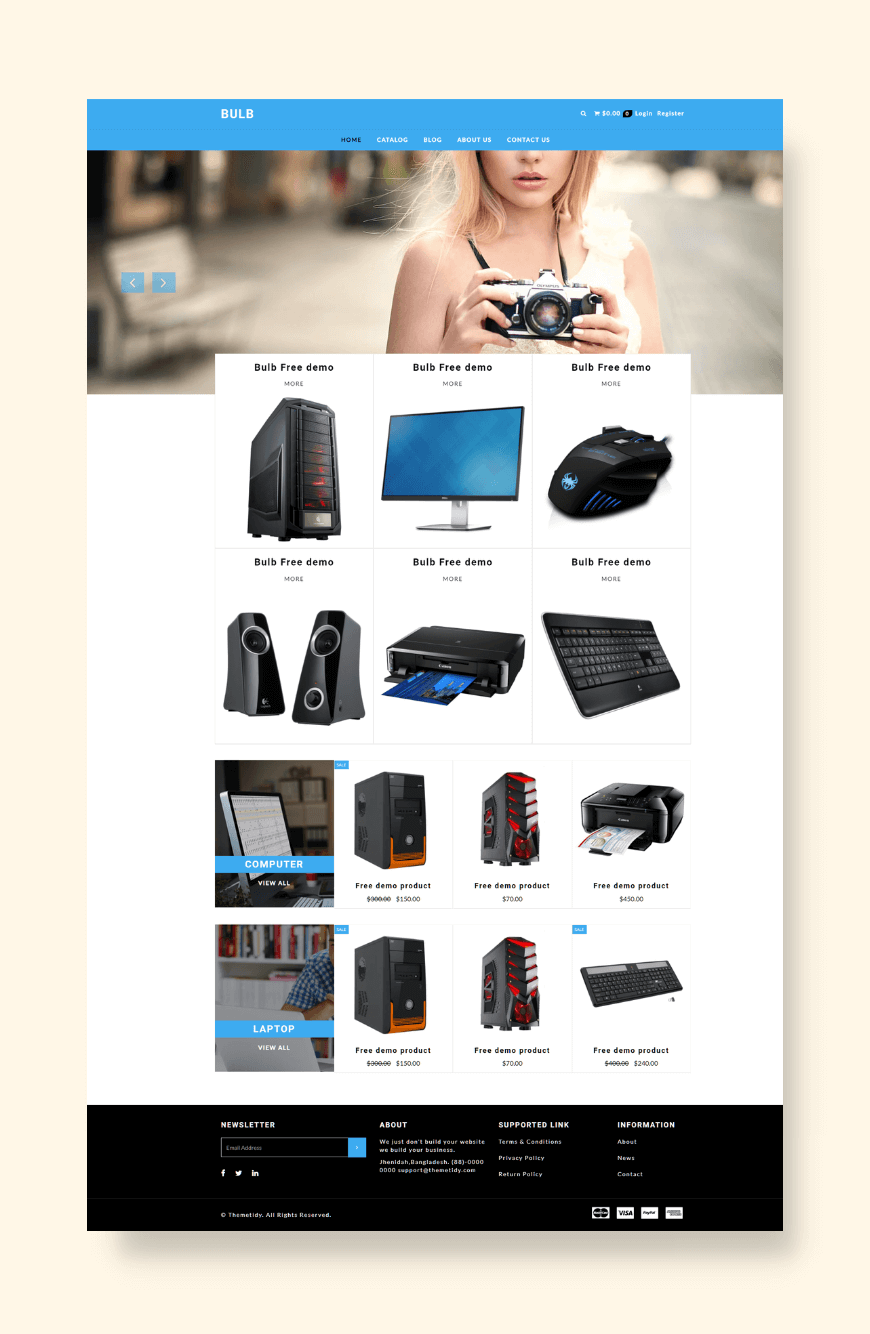 Page 2 - Free and customizable shopping templates