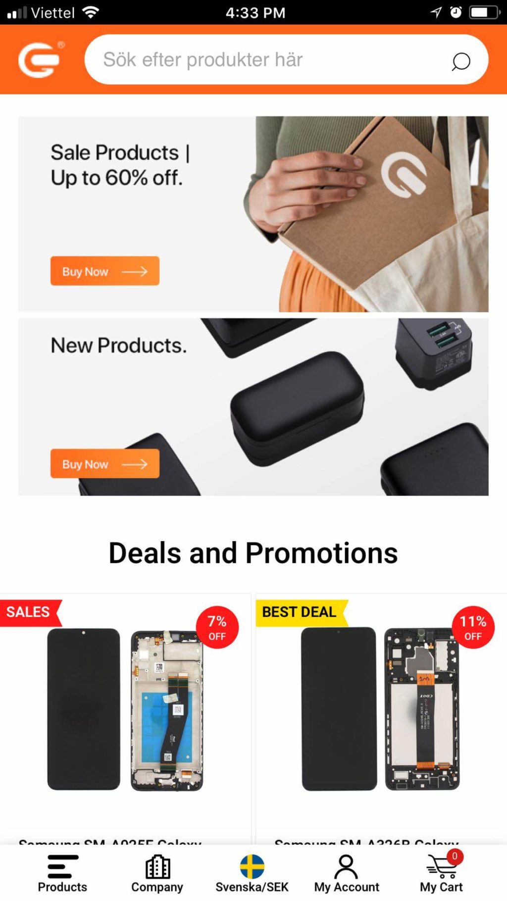 GSP mobile PWA