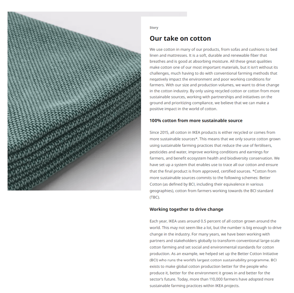 IKEA product description