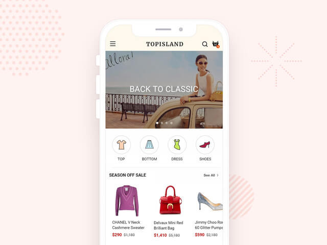 JCurve mobile app