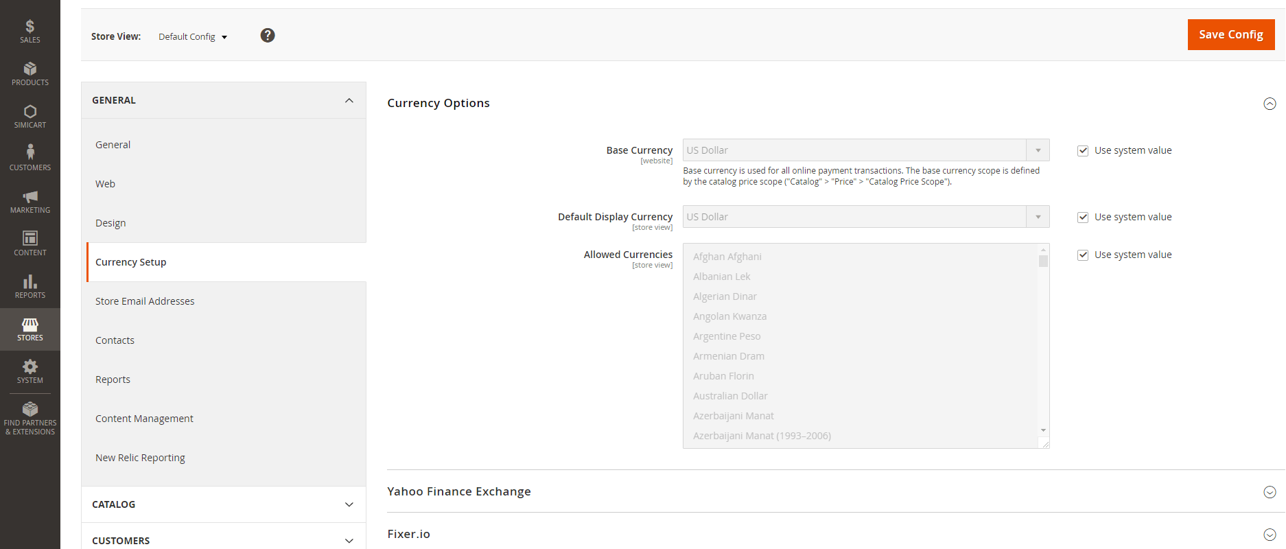 format magento price
