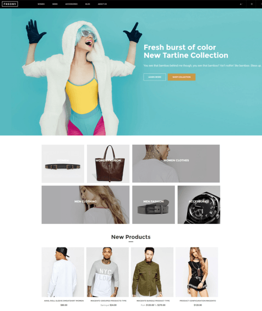Best Free Magento Themes - Magento 2