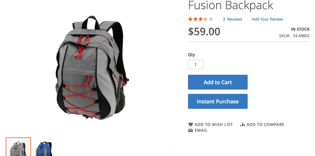 instant purchase
