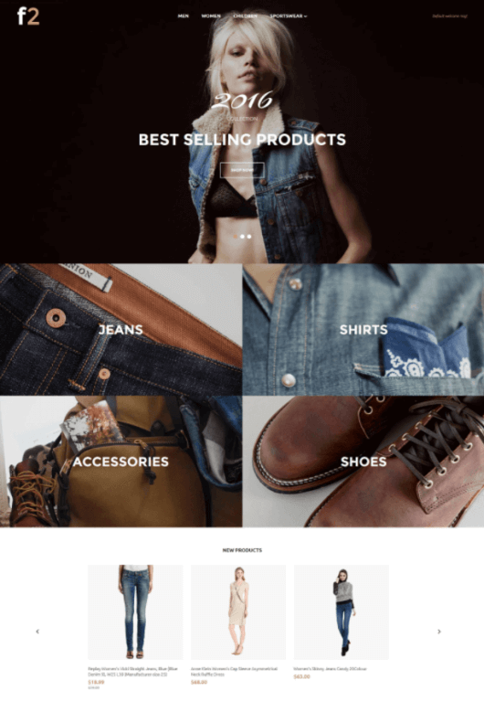 Best Free Magento Themes - Magento 2