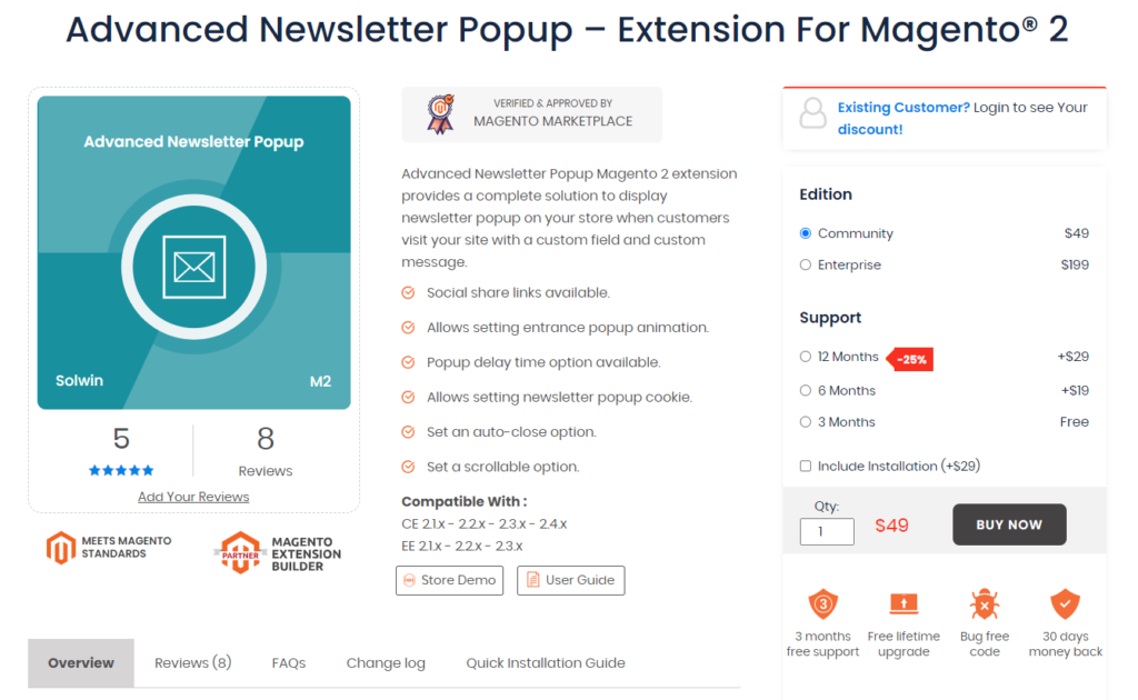 Solwin: Advanced Newsletter Popup