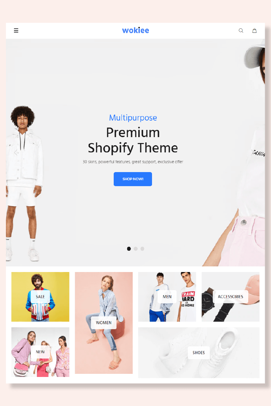 Wokiee Shopify Theme