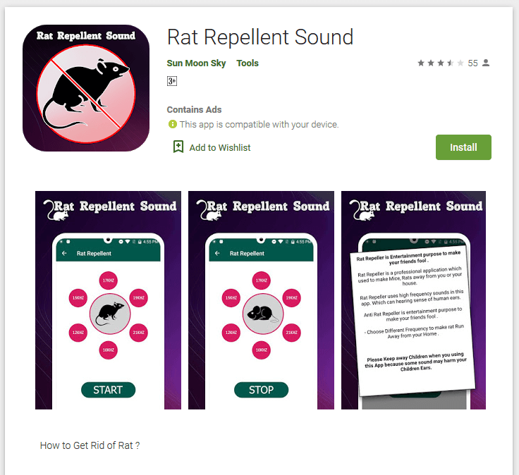anti-rat app