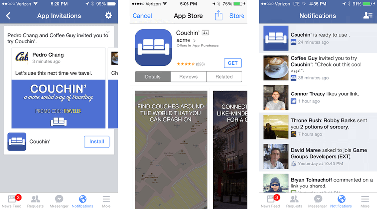 Mailbox / Facebook App Links integration means every link you