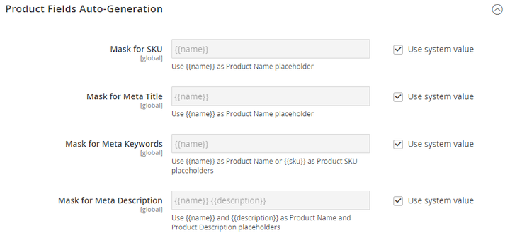 Magento Product Fields Auto-Generation