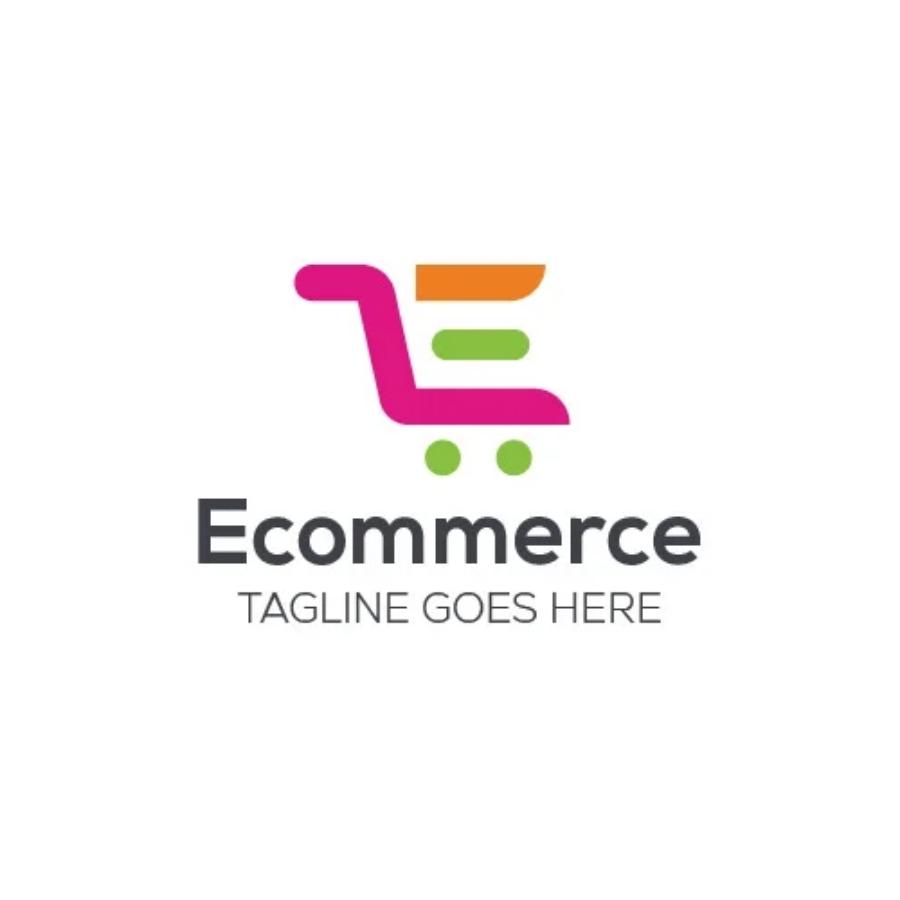 shop cart eCommerce logo