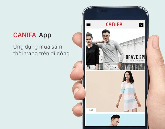 canifa-ra-mat-ung-dung-di-dong