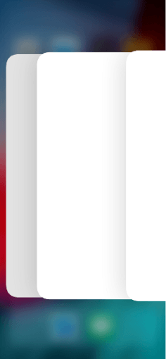 Ghost windows within the iOS multitask switcher PWA