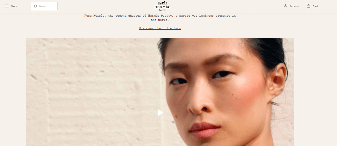 Hermes homepage