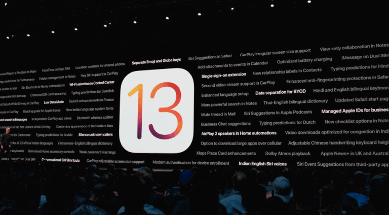 iOS 13 beta 1