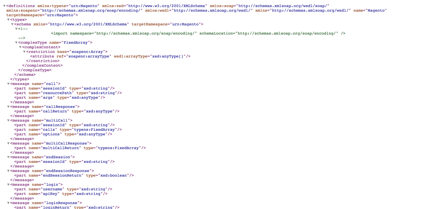 magento 1 api