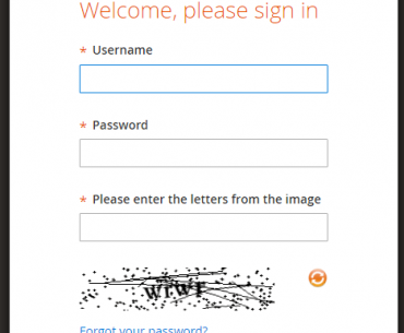 magento captcha