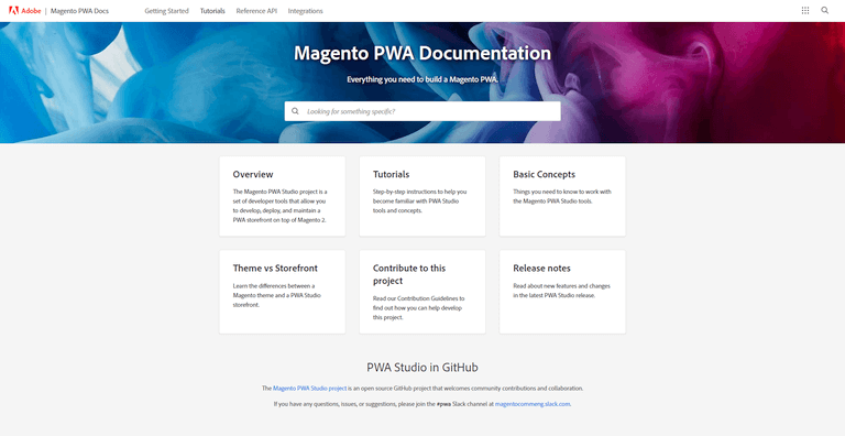 magento pwa documentation