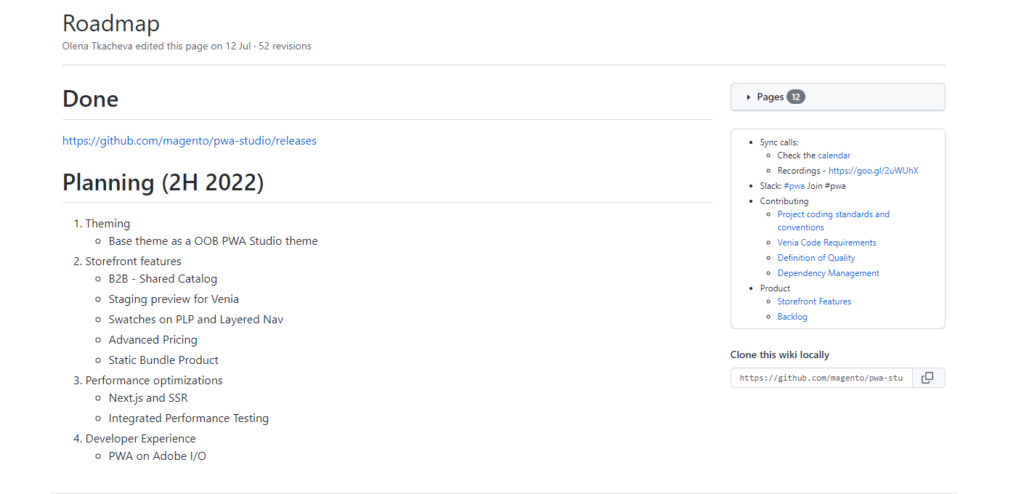 Magento-PWA-Studio-roadmap