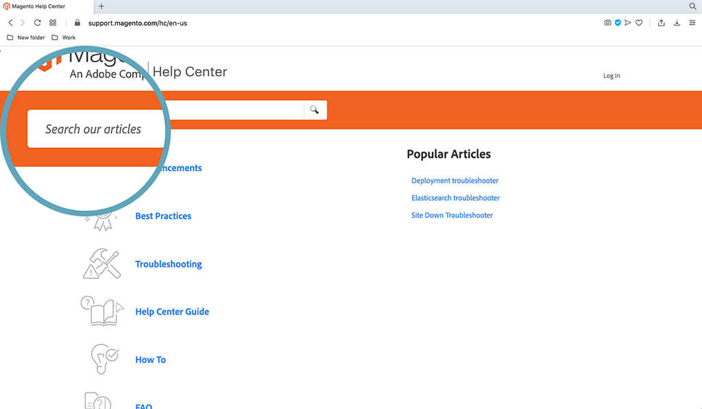 Magento support