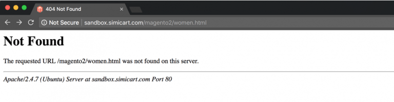 SOLVED Magento The Requested Was Not Found On This Server