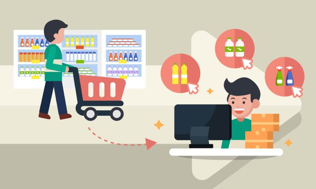 online shopping vs in-store shopping