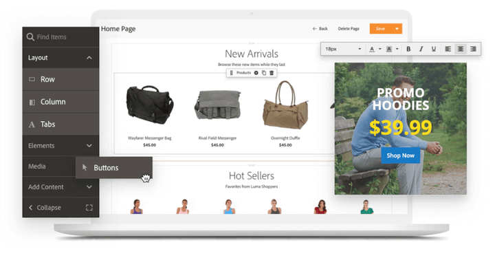 Page Builder Magento
