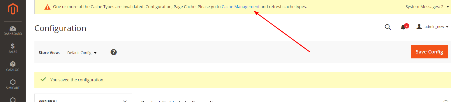 magento 2 page cache invalidated