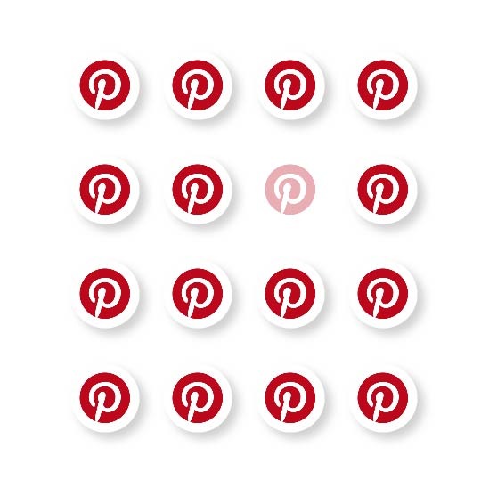Pinterest symbol