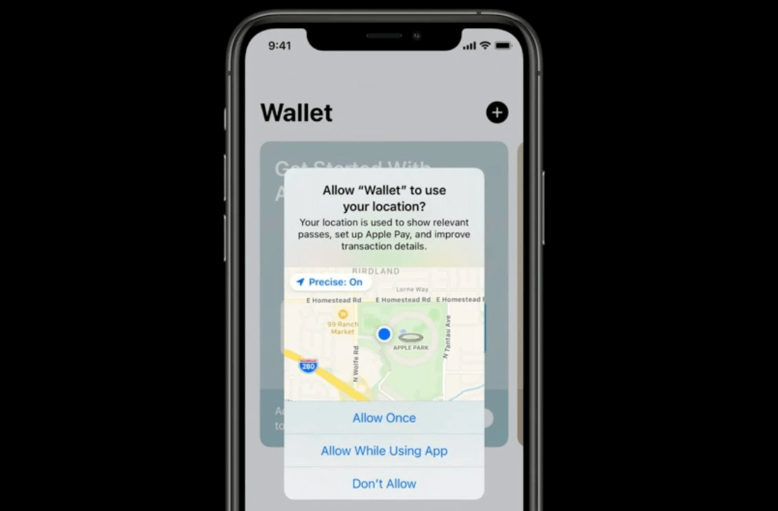 Geolocation in iOS 14 Beta