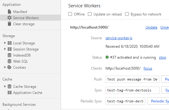 PWA Service Workers
