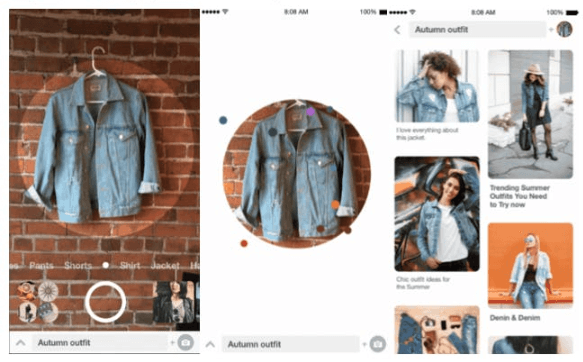 Target and ASOS image search example