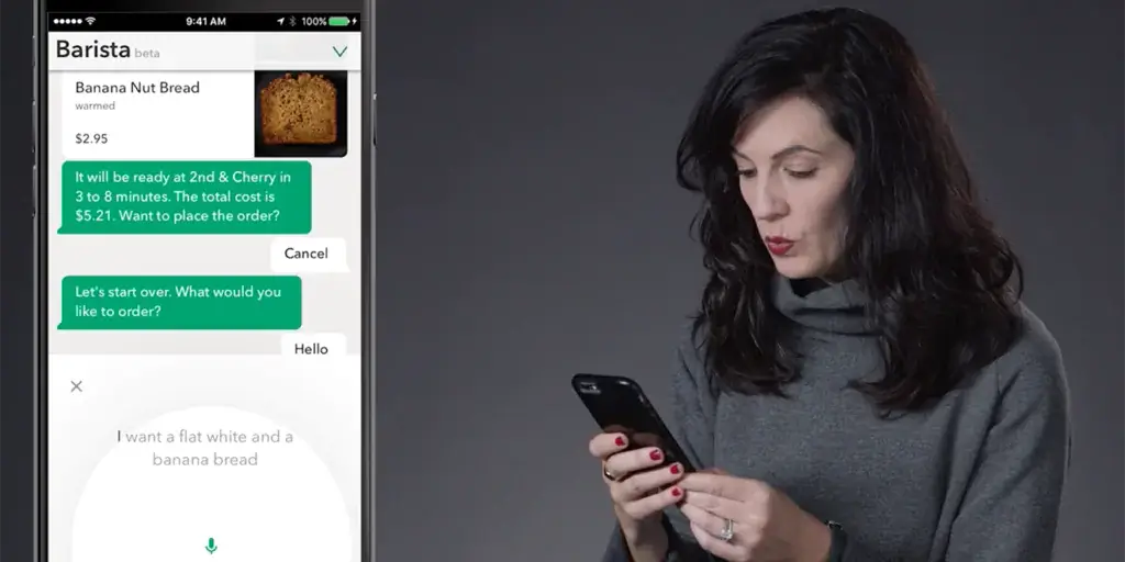 starbucks voice assistant