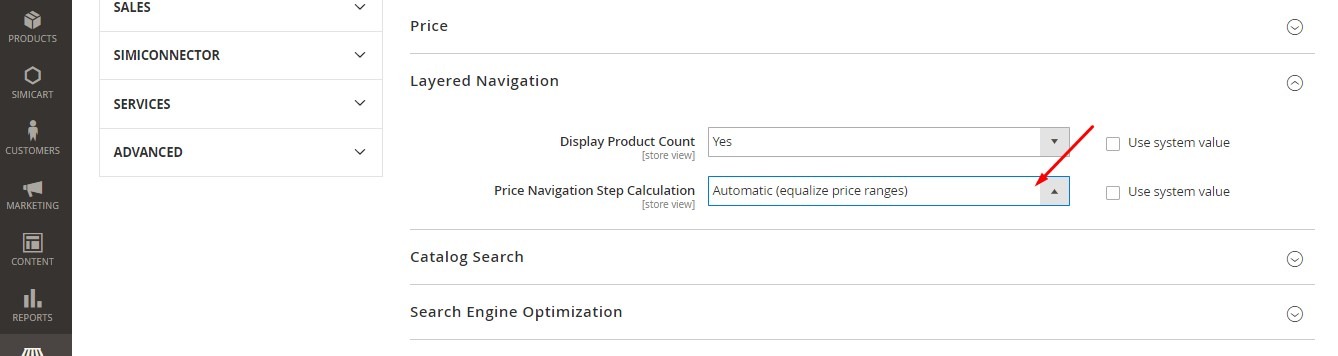magento 2 step calculation