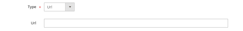 SimiCart PWA Studio Module - Menu Type: URL